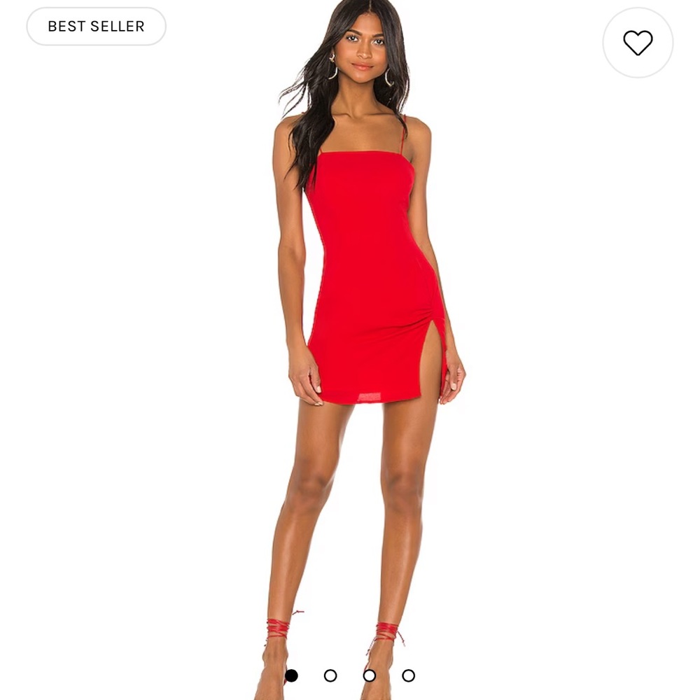 Syrups Slit Mini Dress from Revolve